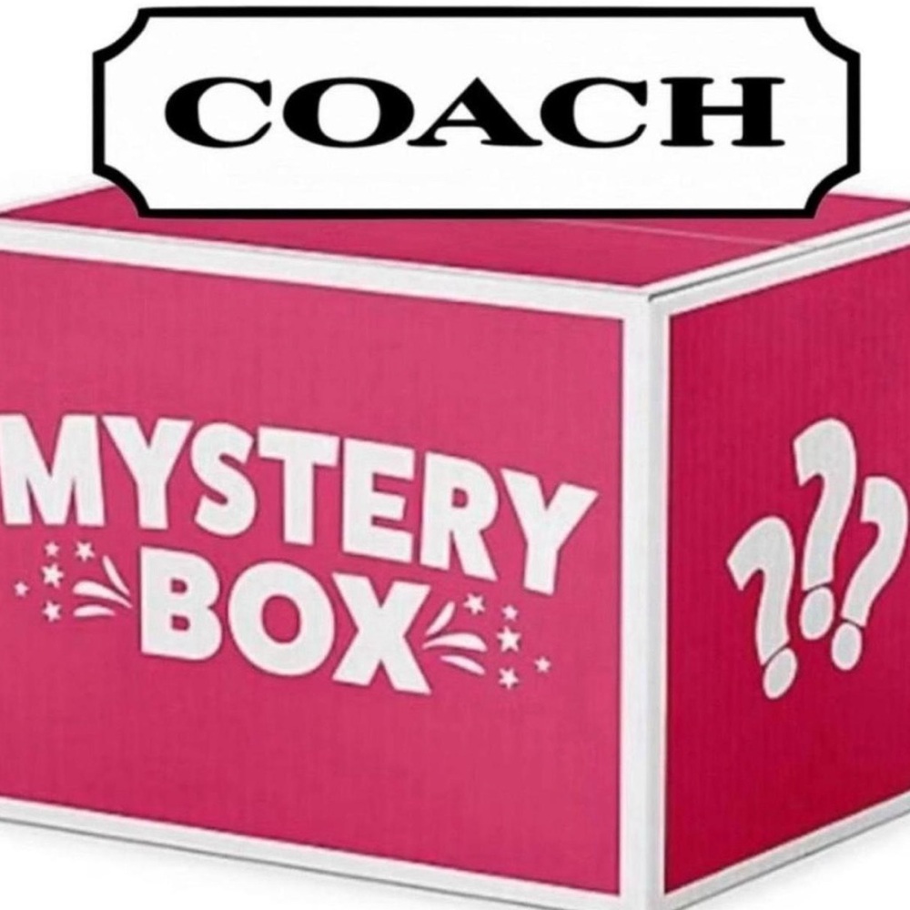 Vintage coach mystery box bags
